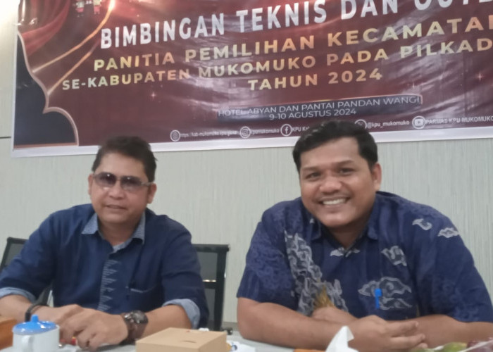 Hari Ini, KPU Mukomuko Gelar Bimtek Penguatan SDM 75 Anggota PPK 