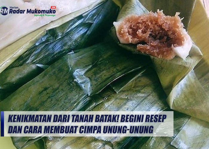 Kenikmatan dari Tanah Batak! Begini Resep dan Cara Membuat Cimpa Unung-unung, Makanan Khas di Sumatera Utara