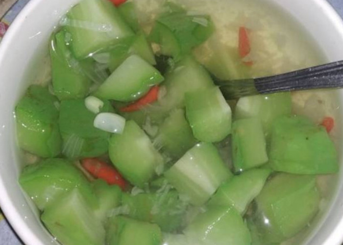 Resep Sayur Bening Labu Siam, Sajian Sehat yang Praktis dan Lezat Dijamin Tidak Kolestrol