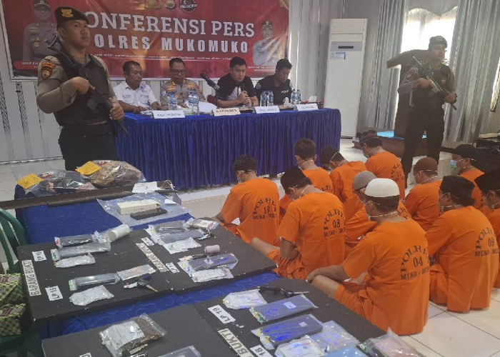 Polres Mukomuko Tangkap Kakak Beradik Pembobol Mini Market