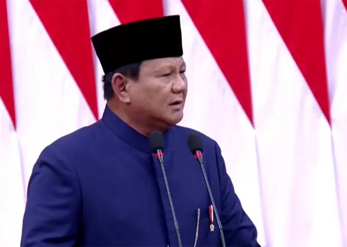 10 Poin Penting dari Pidato Pertama Presiden Prabowo Setelah Dilantik