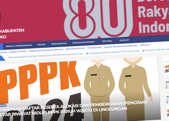 Semua Pegawai Honorer R2, R3 dan R4 Mukomuko Resmi Diangkat ASN PPPK Paruh Waktu