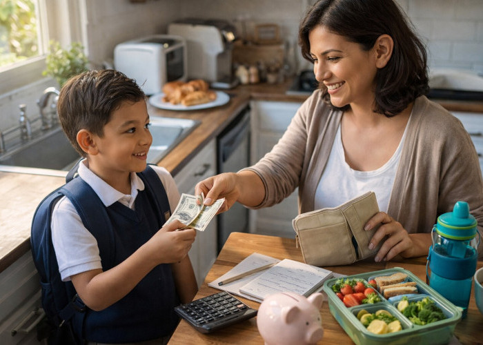 Anak Sering Minta Jajan? Ini Cara Cerdas Mengatur Uang Saku Tanpa Bikin Boros Sejak Pagi Hari