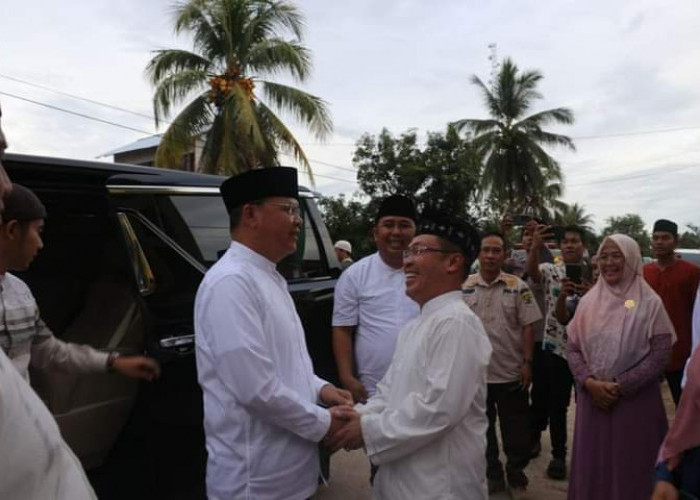 Bupati, Wabup dan Sekda Mukomuko Sambut Kunjungan Tim Safari Ramadhan Pemprov Bengkulu 