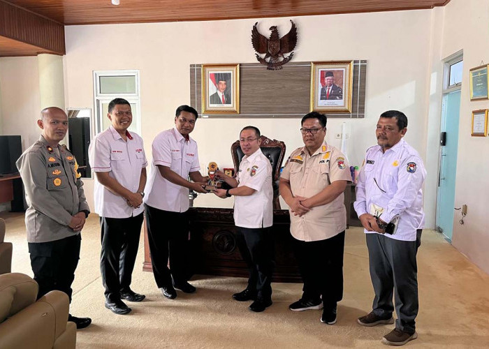 Bupati Mukomuko Sambut Kunjungan UPP Saber Pungli Provinsi   