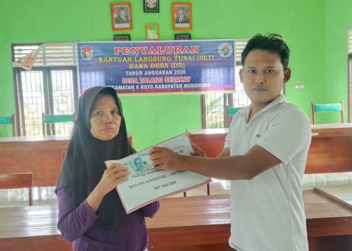 Pemdes Talang Sepakat Kembali Salurkan BLT-DD, Segini Nominal dan Jumlah KPM 
