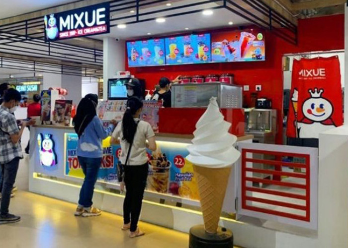 ﻿Mixue, Kedai Es Krim Viral Asal Cina yang Ada di Mana - mana