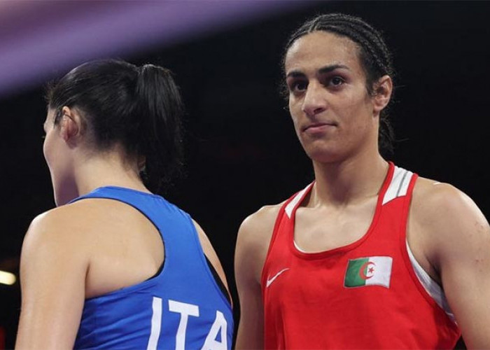Imane Khelif, Petinju Transgender Aljazair, Guncang Olimpiade Paris Kemenangan KO Atas Angela Carini Italia 