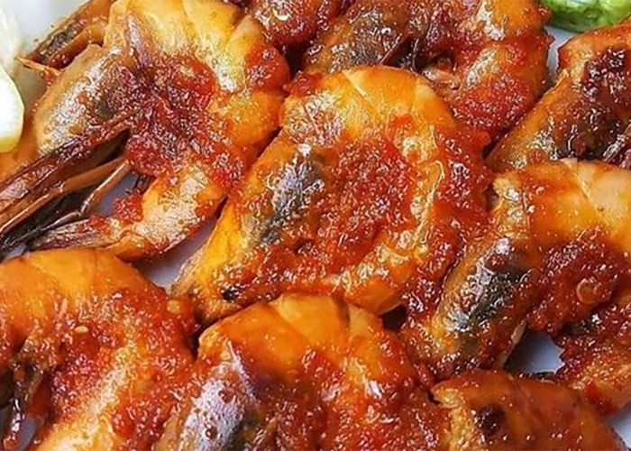 Dijamin Satu Keluarga Ketagihan, Inilah Resep Membuat Udang Bakar Sambal Merah