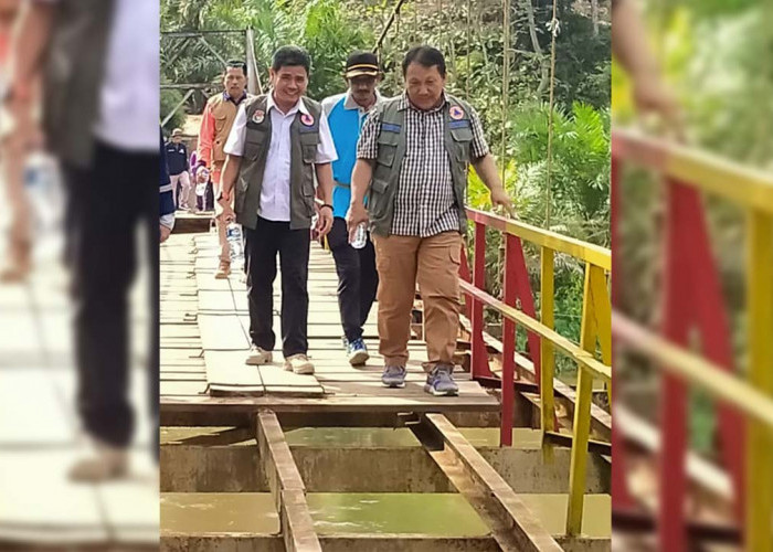 Rekonstruksi Jembatan Pondok Lunang dan Makmur Jaya Tinggal Menunggu Proses di BNPB RI 