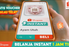 Belanja Sat Set dengan Shopee Instant 1 Jam Tiba, Ada Diskon 50%