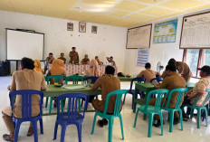 Monev APBDes Tahap I di Desa Kota Praja Fokus Ke Pemeriksaan Berkas LPj