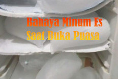 Bahaya Keseringan Minum Es Saat Burbuka, Ini Yang Akan Terjadi 