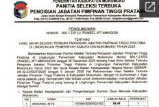 Ini Nama-Nama Pejabat Masuk 3 Besar Hasil Lelang Jabatan Eselon II Mukomuko