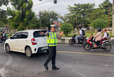Polres Mukomuko Intensifkan Gatur Pagi Demi Kelancaran Lalu Lintas