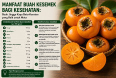 Manfaat Buah Kesemek bagi Kesehatan: Buah Jingga Kaya Beta-Karoten yang Baik untuk Mata