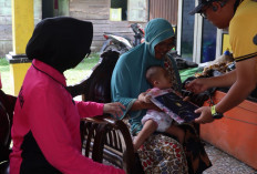 Kehangatan Kepedulian Hadir di Benteng Anna, Anak-Anak Berkebutuhan Khusus Terima Dukungan dari Polres Mukomuk