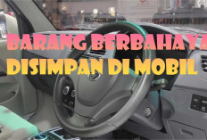 Bahaya, Barang-Barang Ini Jangan Ditaruh di Mobil Karena Rawan Meledak dan Terbakar