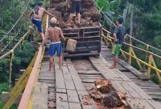 Jembatan Gantung Talang Buai Sudah Tua, Dua Kali Alami Kerusakan dalam Sepekan