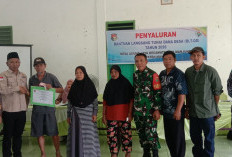 Pemdes Agung Jaya Kembali Salurkan BLT-DD Tahap Tiga 