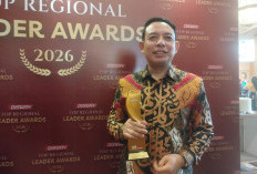 1 Rumah 1 Pot Tanaman, Wali Kota Bengkulu Sabet Disway Top Regional Leader Awards 2026 