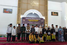 Enam Jemaah Haji Mukomuko Turun Di Masjid Desa Bandar Jaya