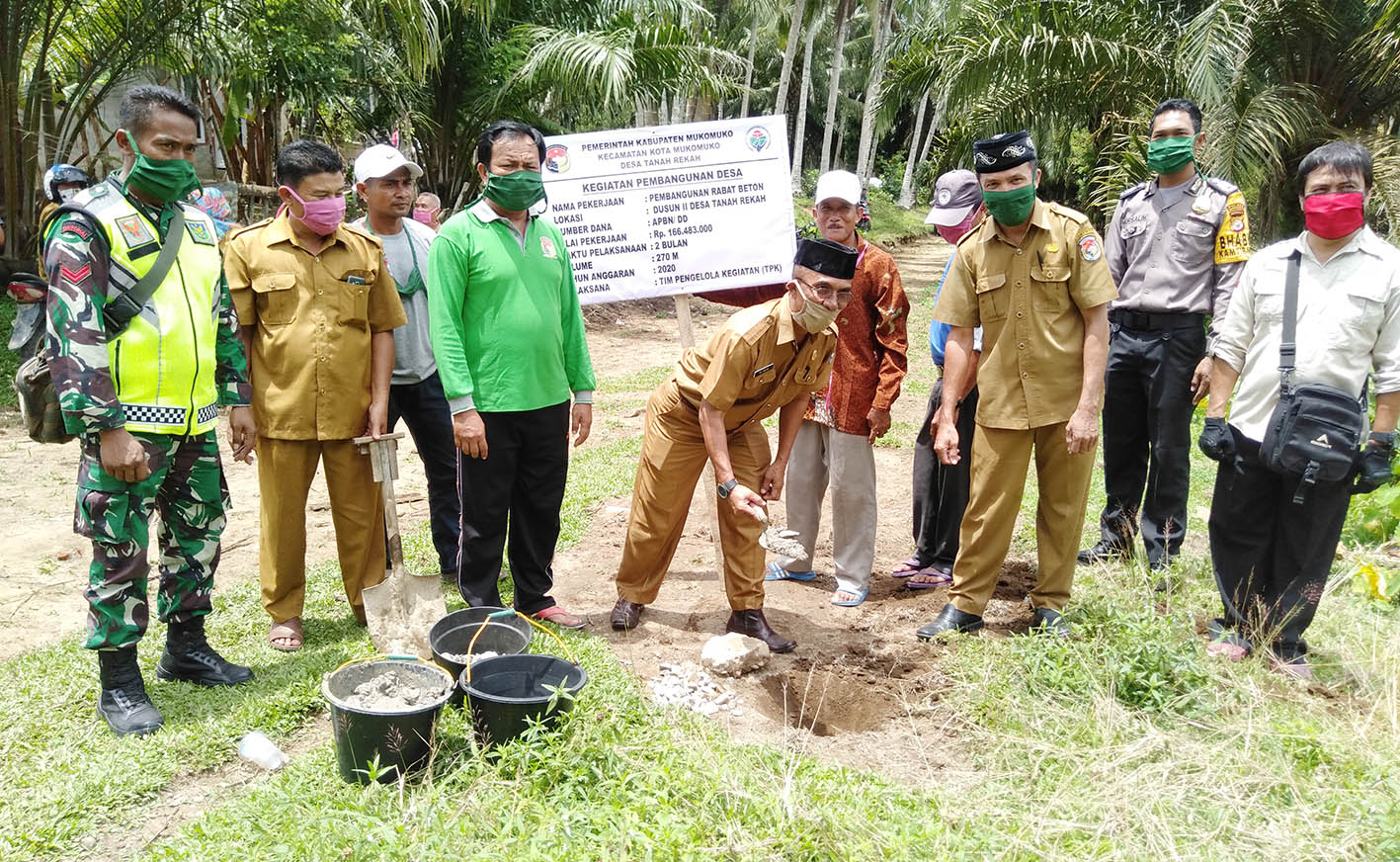 Tanah Rekah Titik Nol Proyek DD 2020