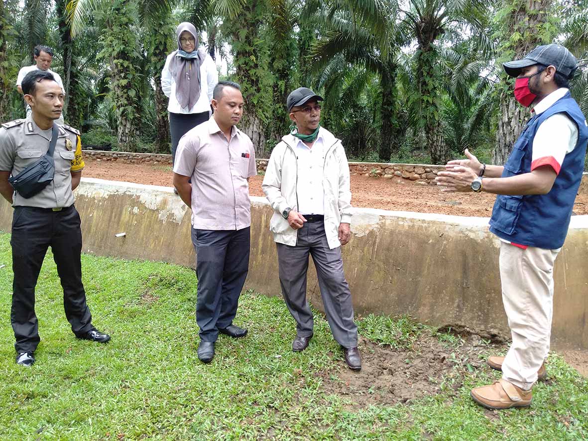 Hujan Tak Halangi Titik Nol Pembangunan di Pondok Batu