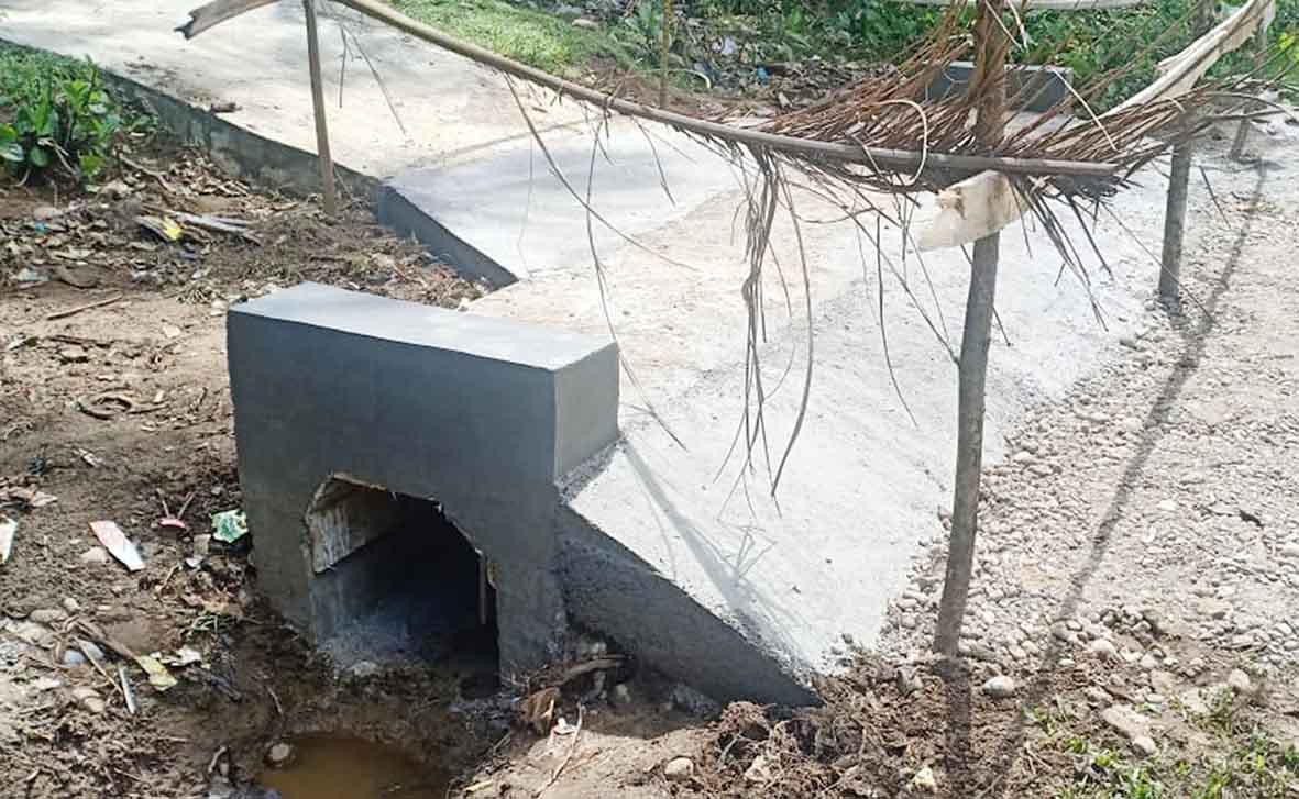 Box Culvert Ujung Padang Diduga Jadi Ladang Keuntungan