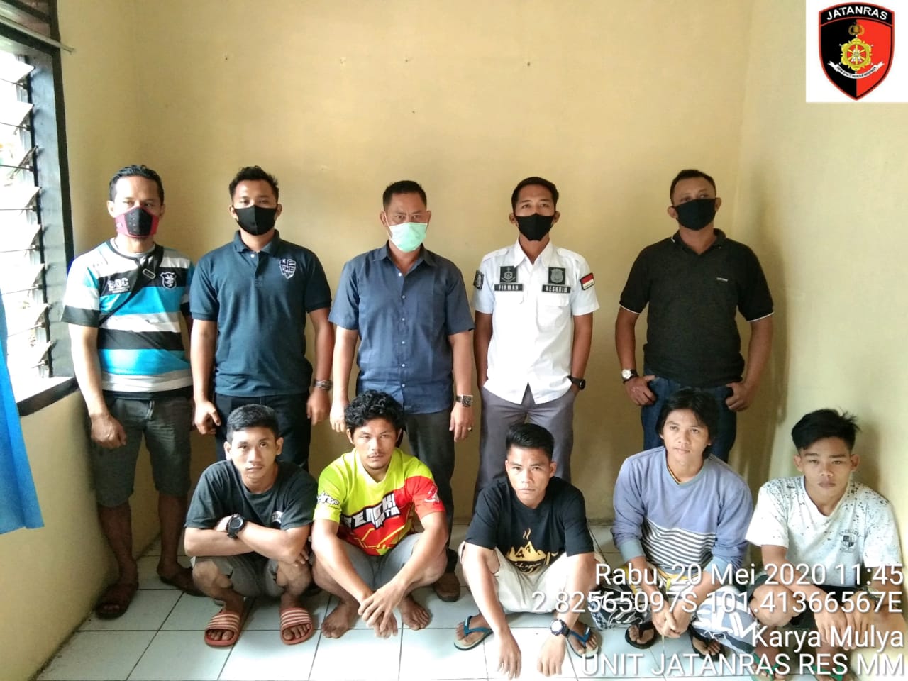 Diduga Curi TBS, 5 Pemuda Pondok Suguh Diamankan Polres