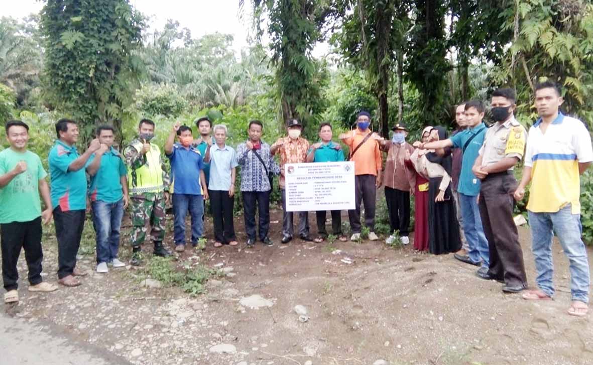 Gunakan DD, Talang Petai Segera Bangun Gedung PAUD