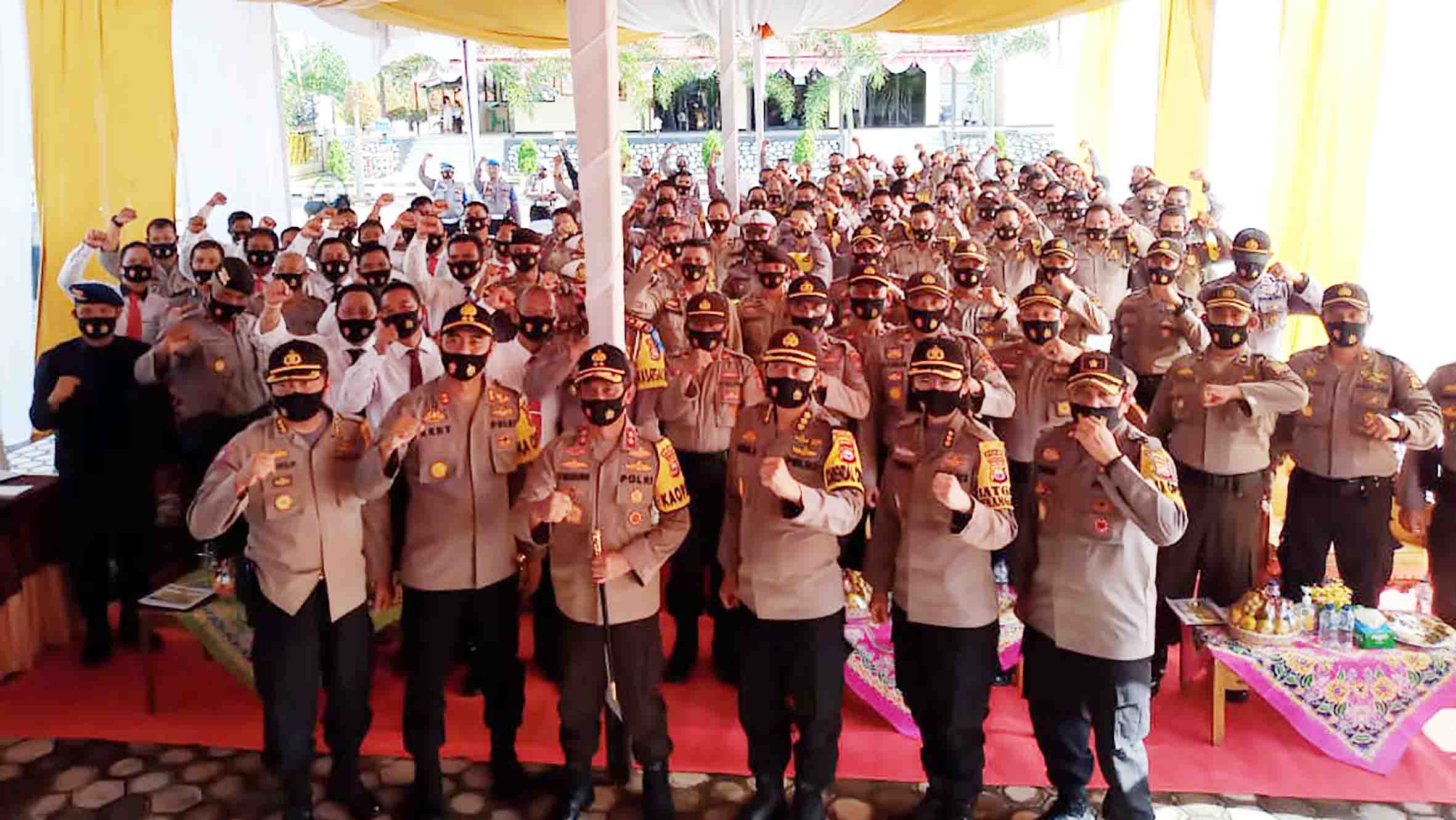 Kinerja Polres MM Bikin Kapolda ”Angkat Topi”