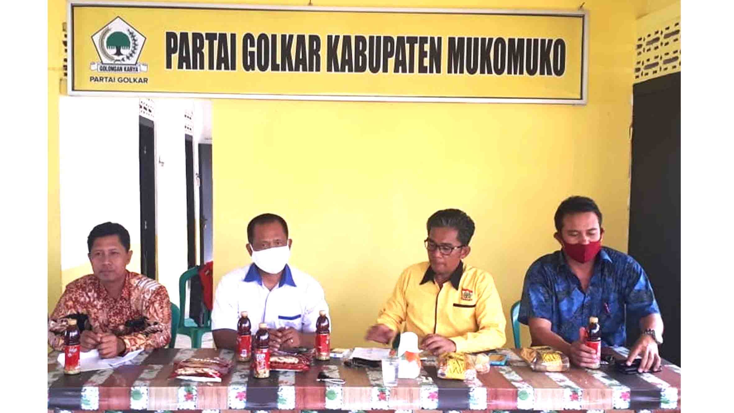Musda Dibuka Rohidin, Golkar Pilih Ketua DPD II