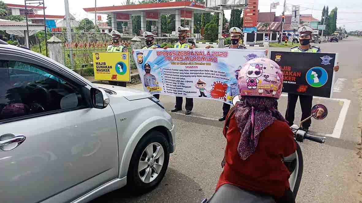 Jelang Operasi Zebra, Polres Mukomuko Beri Peringatan Dini