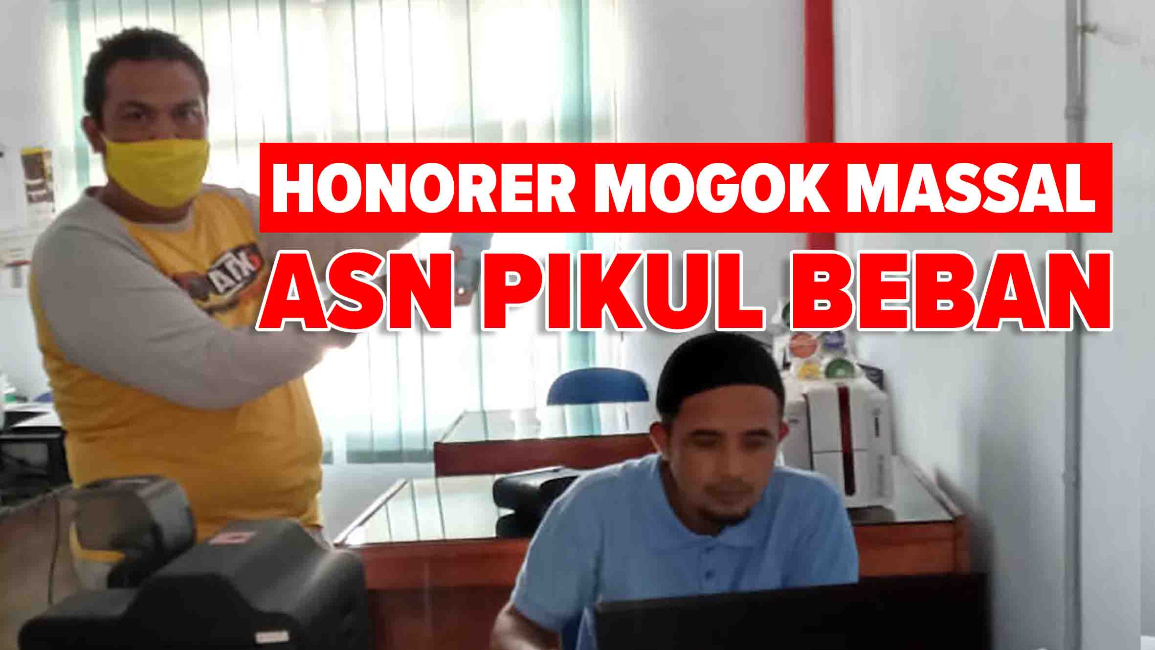 Aksi Mogok Massal Honorer Mukomuko Berlanjut