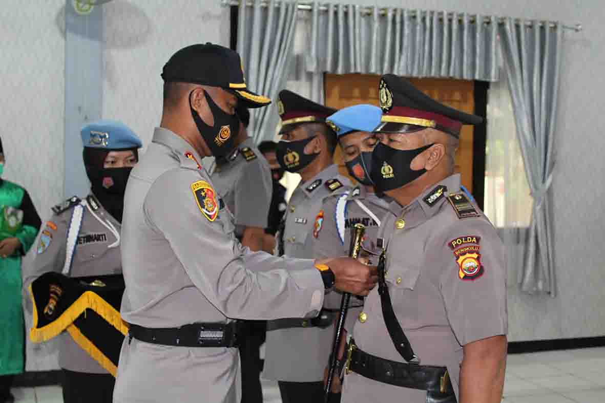 Tiga Perwira Polres Mukomuko Diganti