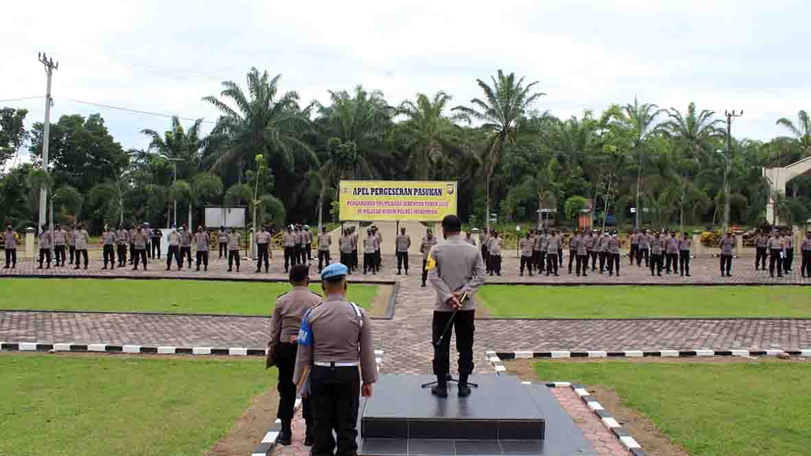 Polres Mukomuko Tambah Personel PAM TPS Pilkada