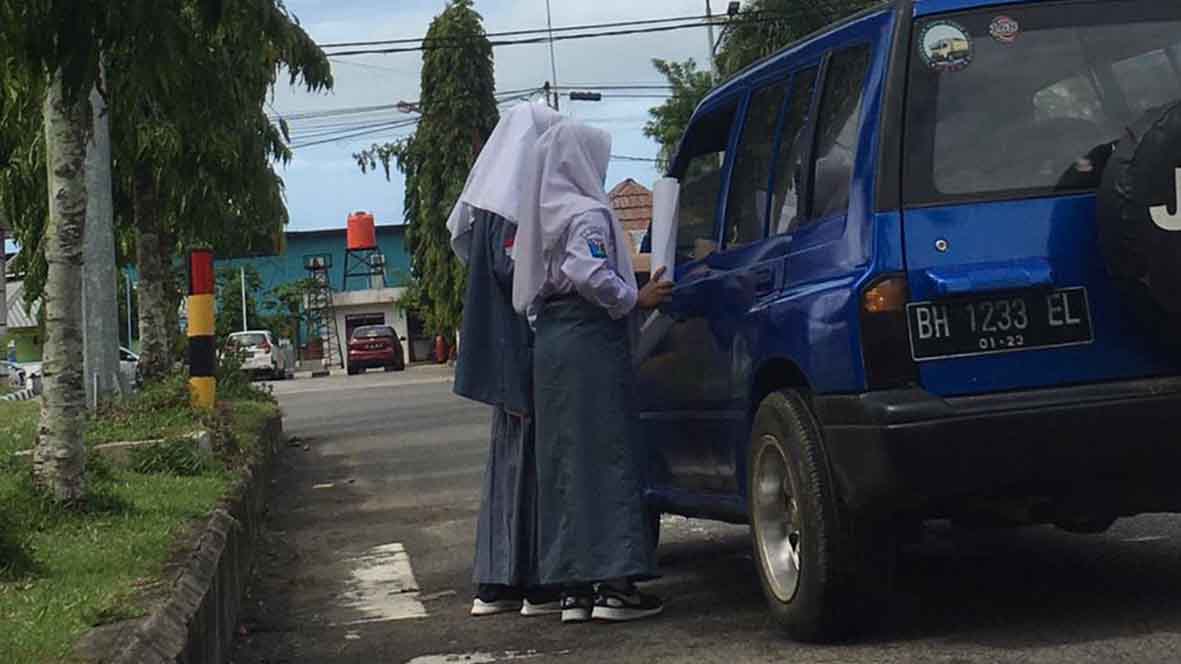 Pelajar di Mukomuko Galang Dana, Peduli Korban Gempa Sulawesi