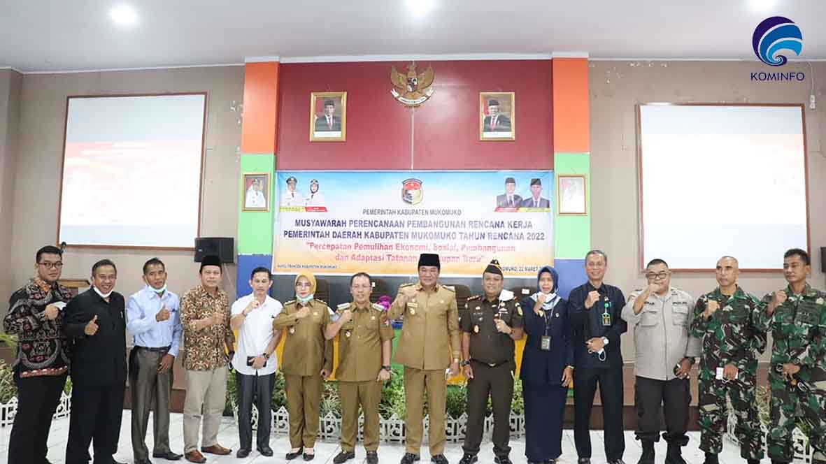 Musrenbang Pedoman RKPD 2022 Kabupaten Mukomuko Sukses