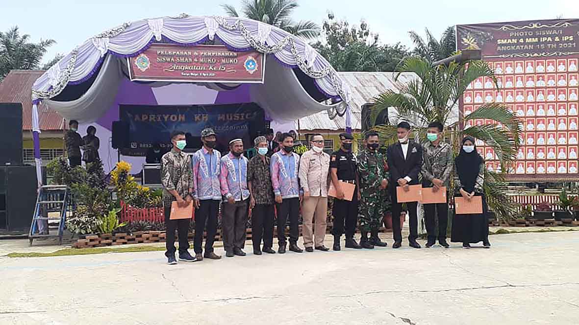 Pelepasan 112 Siswa SMAN 4 Mukomuko, Terungkap 26 Orang Lulus SNMPTN