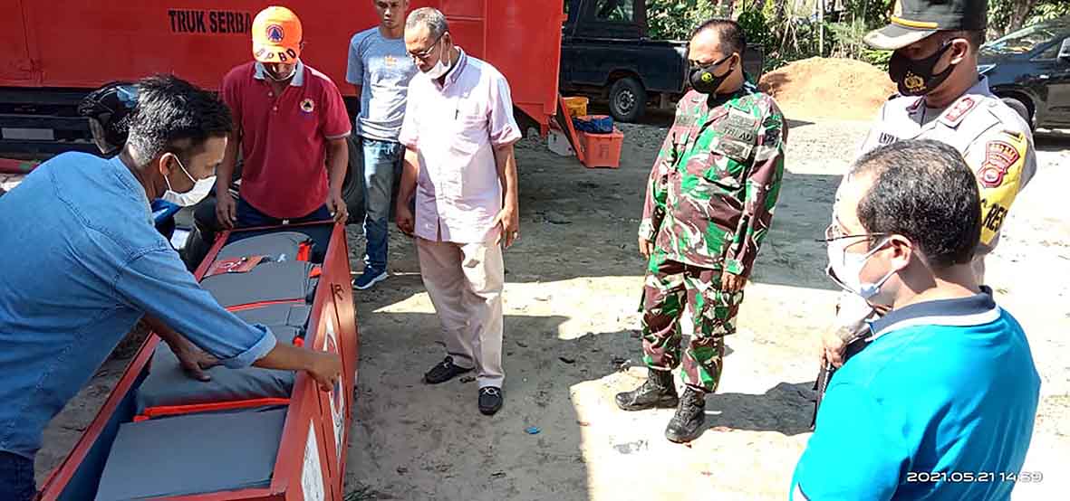 Bupati Cek Bantuan Provinsi untuk Warga Terdampak Banjir