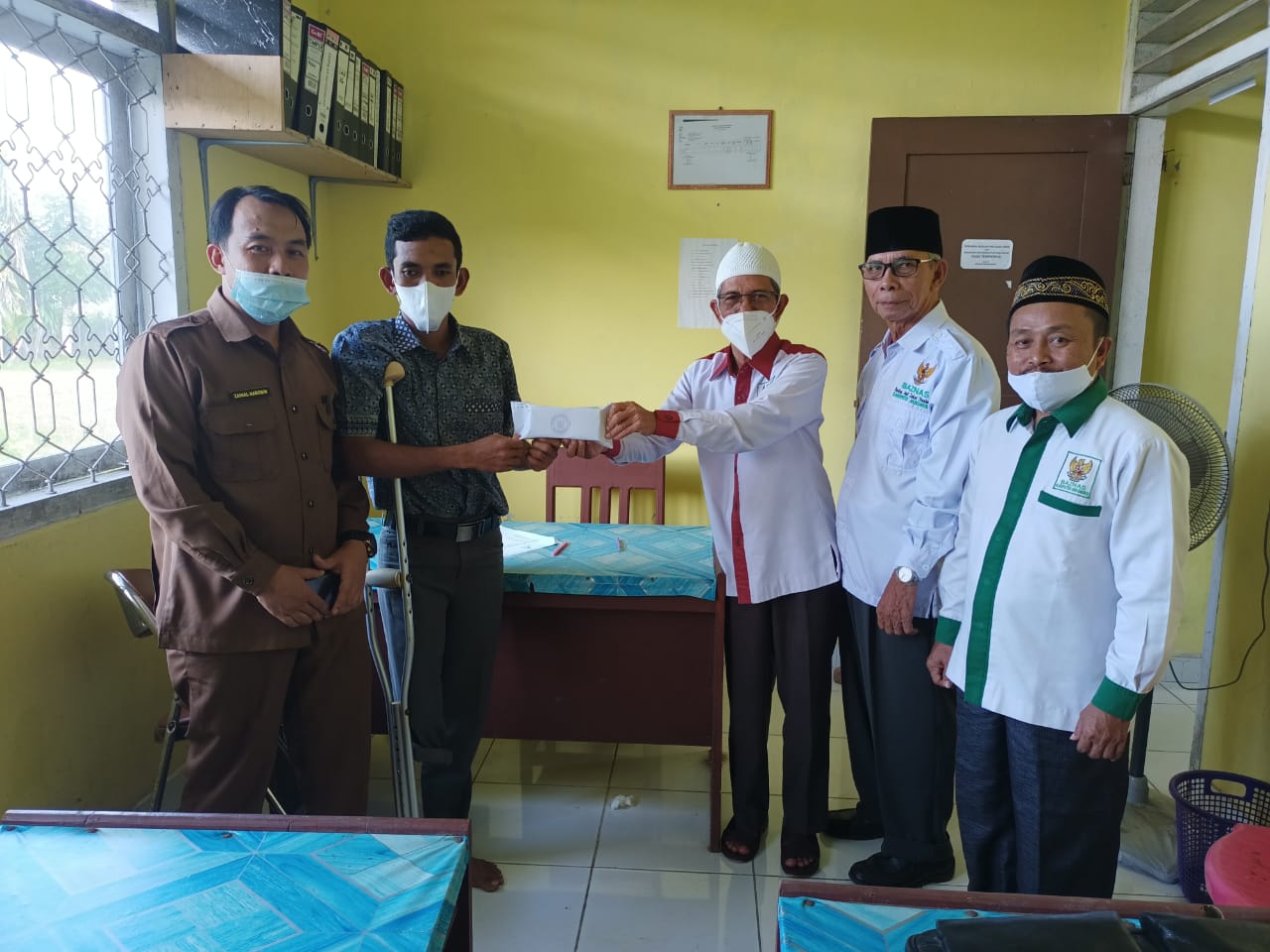 Baznas Bantu Pembuatan Kaki Palsu Penyandang Disabilitas