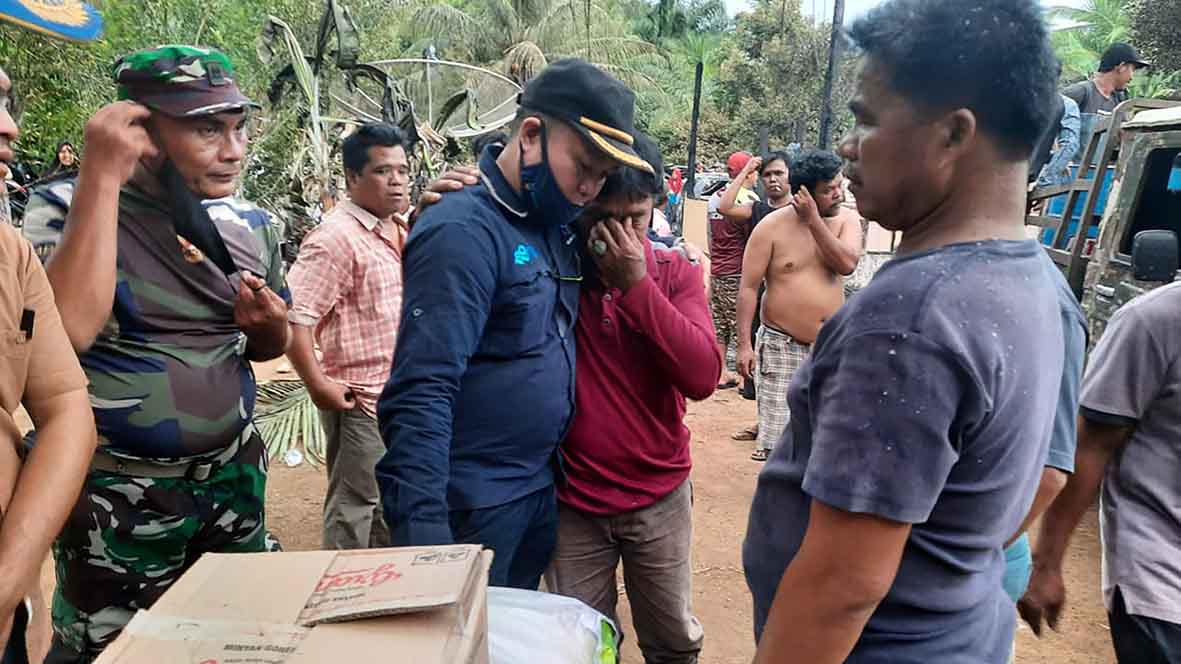 Kebakaran di Pondok Suguh, Kerugian Ditaksir Capai Miliaran Rupiah