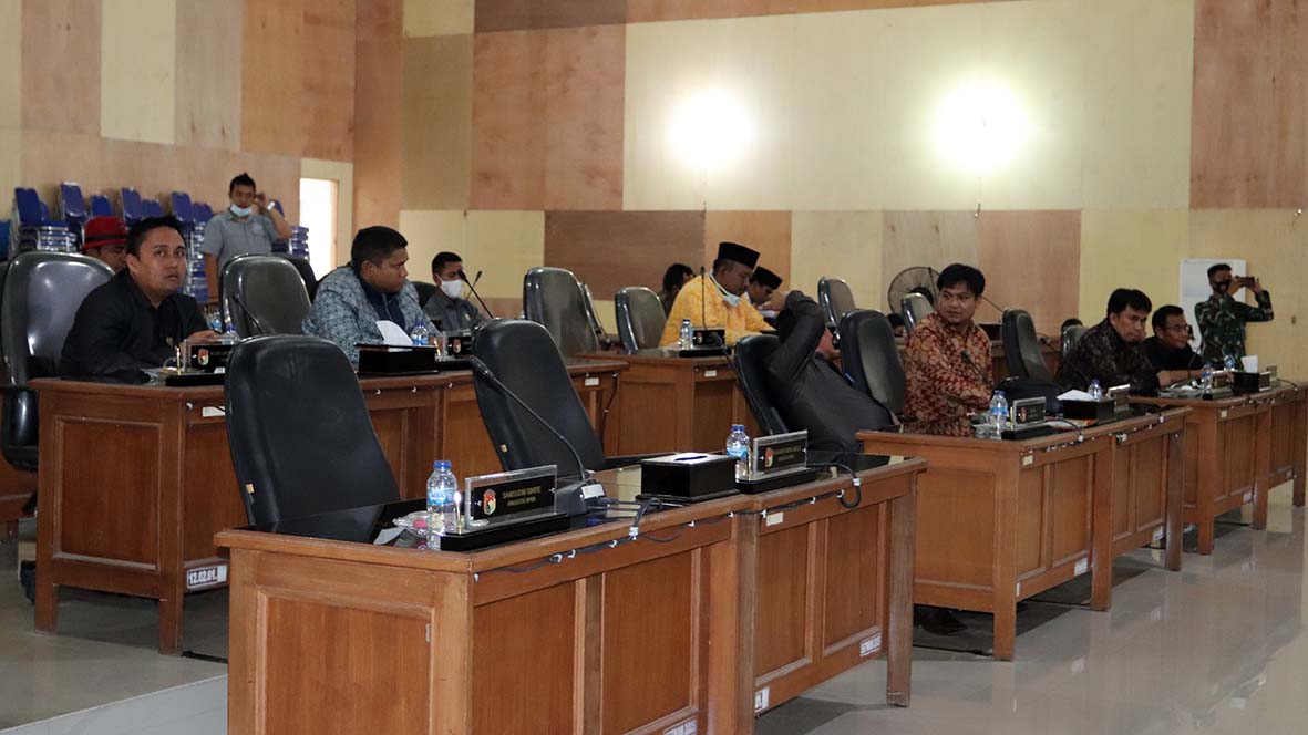 PAW Tabrani Nyangkut, Dewan Surati Bupati