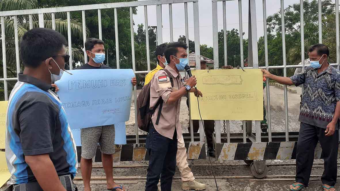 Massa Geruduk PT. KSM Tanjung Alai, Ini Persoalannya