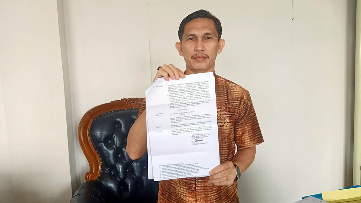 Selangkah Lagi, Tabrani Dilantik Jadi Anggota Dewan