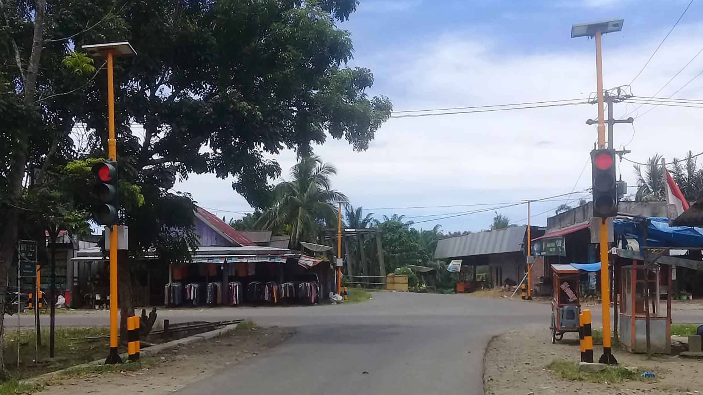 Traffic Light Jalinbar Lubuk Pinang – Lubuk Gedang Kembali Normal