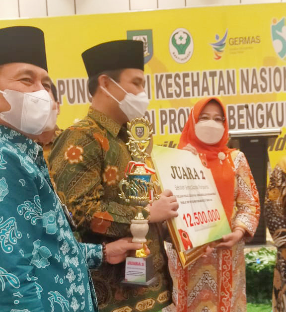 SMPN 03 Mukomuko Raih Juara II Lomba Sekolah Sehat Tingkat Provinsi