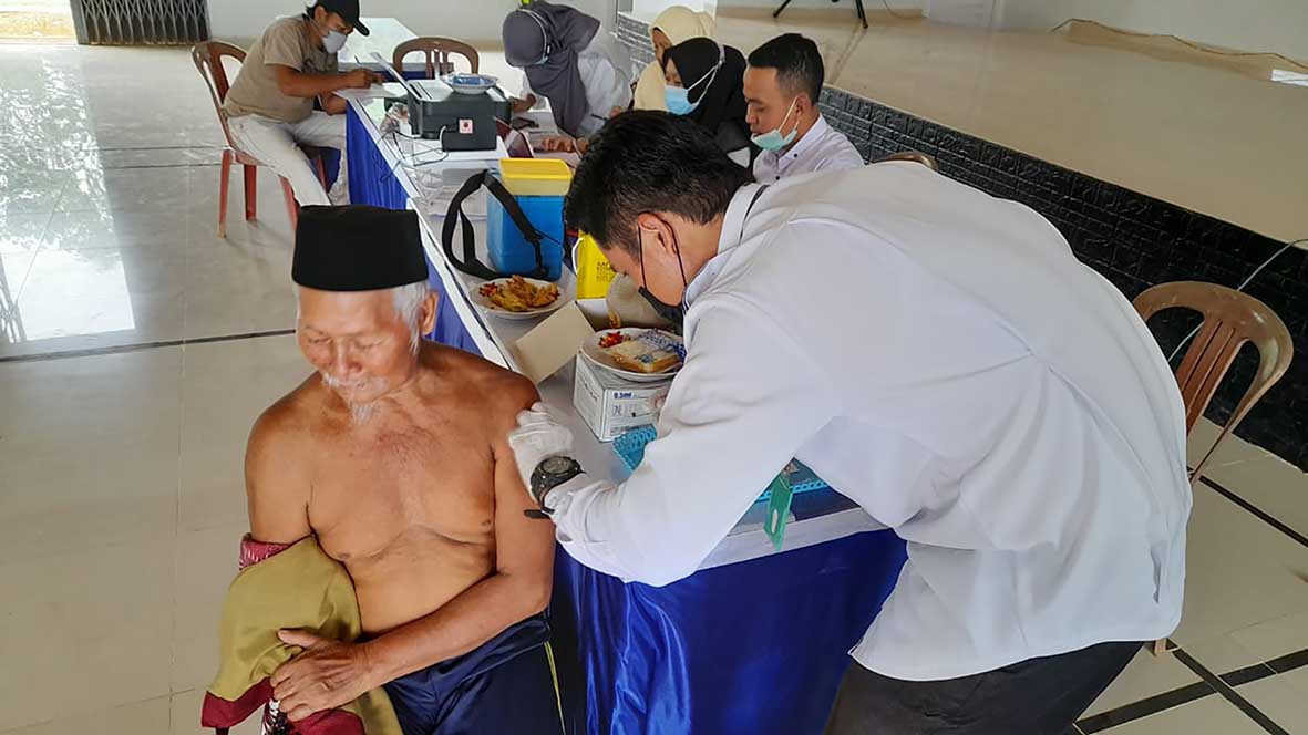 Puskesmas Tunggal Jaya, Tiada Hari Tanpa Vaksin