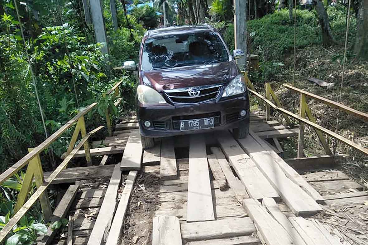 Usulkan Perbaikan Jembatan Sudah Dimeja Menteri